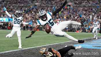 Source: Panthers S Woods could miss 4-6 weeks