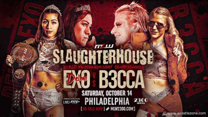 MLW Women’s Featherweight Title Match Set For MLW Slaughterhouse