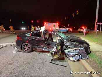 Three people injured in crash in Cumberland County