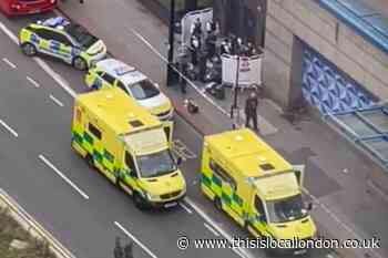 Wellesley Road Croydon stabbing: Girl dies