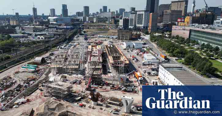 Pulling plug on HS2 ‘would be final nail in coffin for levelling up’