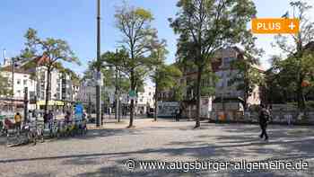 Am Oberhauser Bahnhofsvorplatz gibt es viele Baustellen