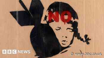 Banksy anti-Iraq War protest placards up for auction