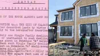 What the heck are 'restrictive covenants' and how do they affect Calgary's housing situation?