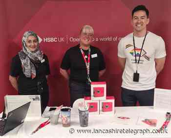 HSBC new pop up bank at Darwen Market open to customers