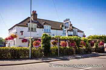 The Woodman Ruislip celebrates Great British Pub Award