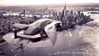 The real-life Jetsons! Experts say we're on the cusp of a flying taxi BOOM - with futuristic vehicles set to take to the skies at the Paris Olympics next year