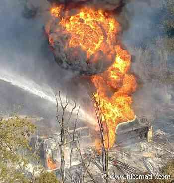 Un camion-citerne transportant du gasoil s'embrase dans le Var, la conductrice n'a pas survécu