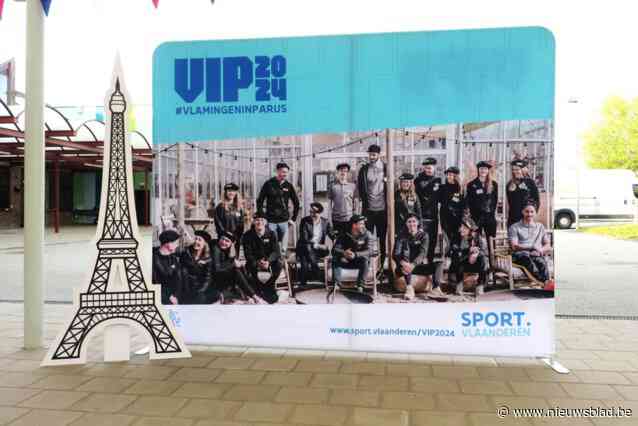 Lotte Kopecky en andere topsporters geven startschot voor olympische campagne in basisschool De Waterleest