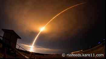 When will the Starlink 'satellite train' be visible in Minnesota?
