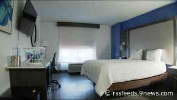 70 people living in homeless camp moved to temporary housing in converted hotel