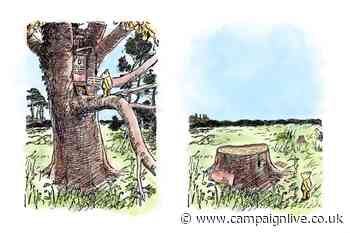 Who Gives A Crap reimagines Winnie-the-Pooh with a deforested home