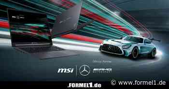 MSI und Mercedes-AMG Motorsport präsentieren Laptop für Rennfans