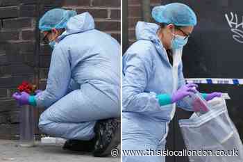 Forensics spotted with roses after girl fatally stabbed in Croydon
