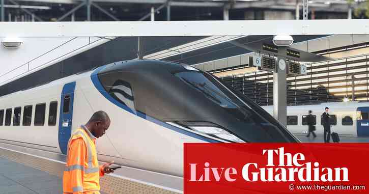 Labour says Sunak should take blame for soaring HS2 costs as they happened on his ‘direct watch’ – as it happened