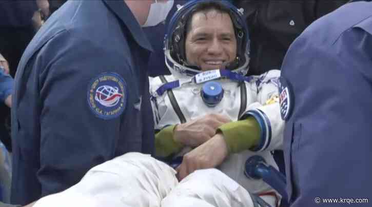 NASA's Frank Rubio sets US space record as three astronauts return to Earth