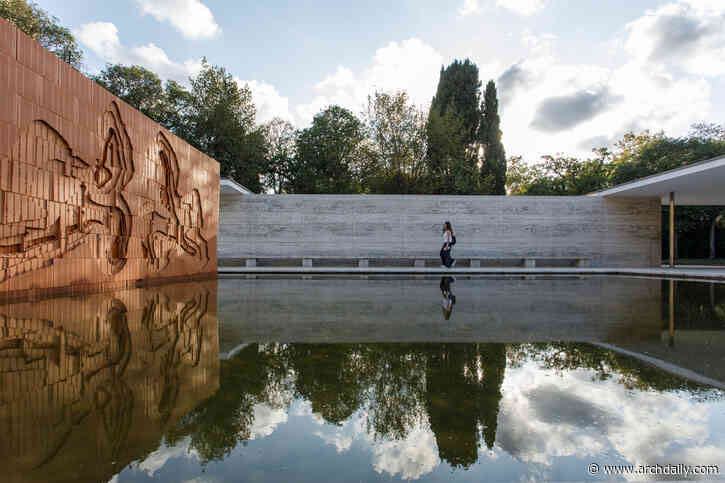 Psychoarchitecture: An Intervention by Oscar Abraham Pabón at the Mies van der Rohe Pavilion in Barcelona