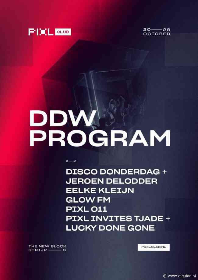 20-10-2023 De PIXL Club komt met aansprekende line-up voor het avond- & nachtprogramma tijdens de Dutch Design Week
