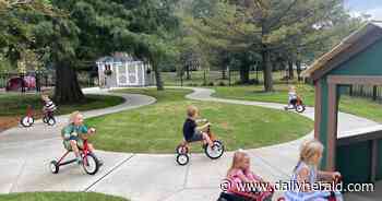 Glenview preschool debuts new bike track