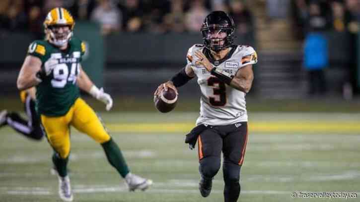 B.C. Lions can clinch home playoff game with victory over Roughriders