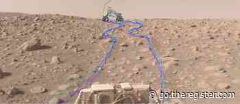 Perseverance rover sets a Martian speed record with software controls