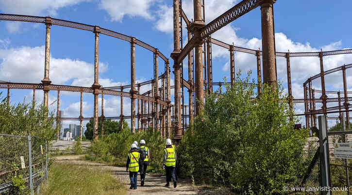 Free tours of Bromley-by-Bow’s disused gasworks