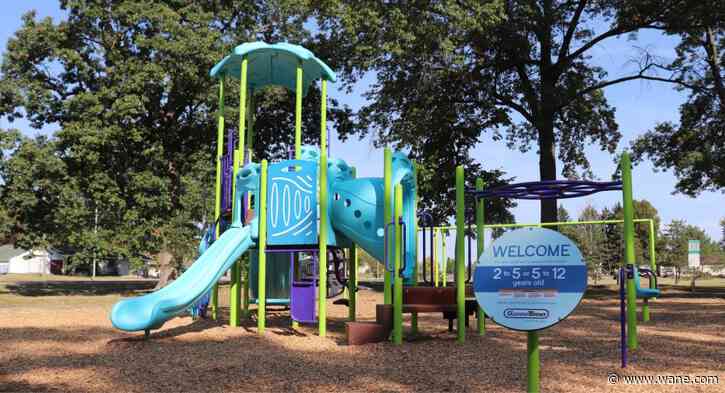 Casselwood Park receives new playground, repaved walkway