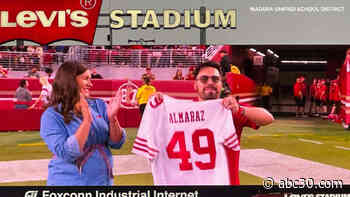 Madera Unified middle school teacher honored by San Francisco 49ers