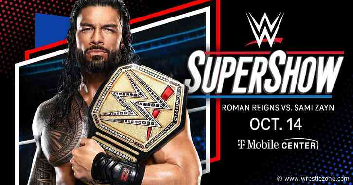 Roman Reigns Advertised For 10/14 WWE Live Event