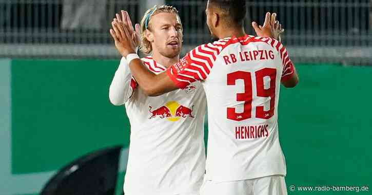 Vor Bayern-Duell: Leipzig müht sich in zweite Pokalrunde