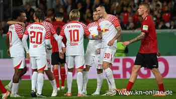 DFB-Pokal: RB Leipzig müht sich bei Wehen Wiesbaden in die nächste Runde
