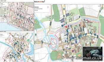 Unravelling the mystery of Britain's medieval murders: Incredible interactive map gives a unique insight into violence in London, York and Oxford