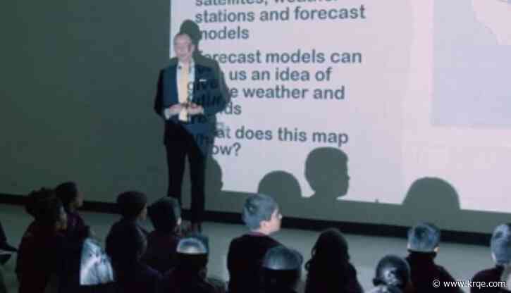 Weather Academy stops by Albuquerque Collegiate Charter School