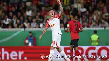 DFB-Pokal: 3:2! RB Leipzig mit Zittersieg in Wiesbaden
