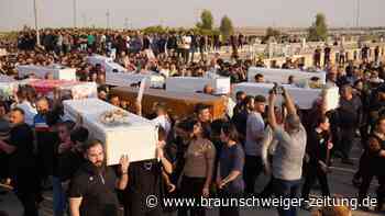 Etwa 100 Tote bei Hochzeitsfeier im Irak