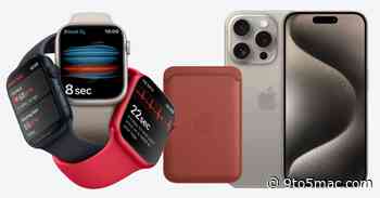 Apple’s Leather MagSafe Wallet hits $28 alongside Apple Watch Series 8 from $299, more