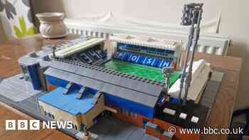 Peterborough dad builds Lego model for his love of Posh