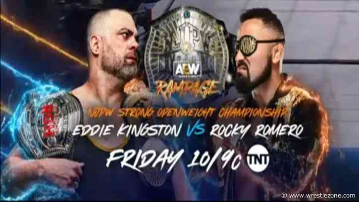 Eddie Kingston vs. Rocky Romero, More Set For 9/29 AEW Rampage
