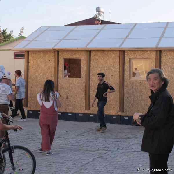 Shigeru Ban brings Paper Log House to Morocco in wake of earthquake