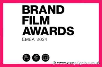 Brand Film Awards EMEA 2024 open for entries