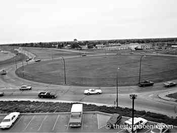 Eighth Street traffic circle leaves its mark on Saskatoon in 1982
