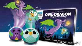 Amazon Echo Kids Interactive Storybook Brings Owl and Dragon Speakers to Life     - CNET