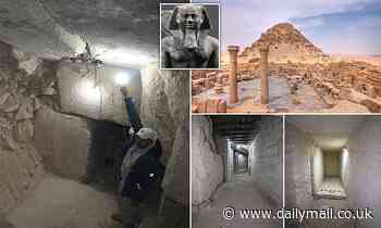 Sahura's Pyramid's secret rooms revealed: Scientists uncover mysterious chambers in Egypt's 4,400-year-old monument that could reveal its ancient secrets