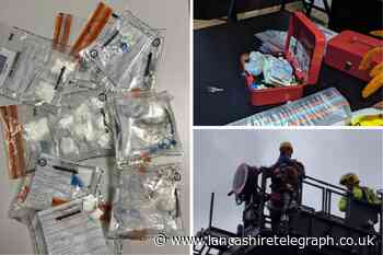 Blackpool: Arrests made after drugs and cash found in flat