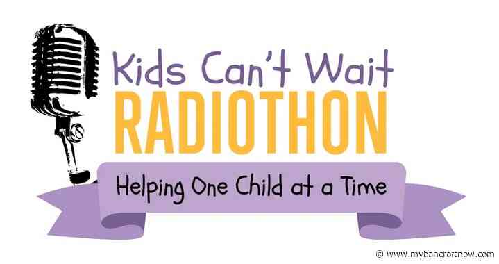 Kids Can’t Wait Radiothon to air on Moose FM on Oct 4.  