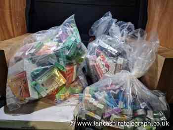 £17,000 of illegal cigarettes and vapes seized in Hyndburn