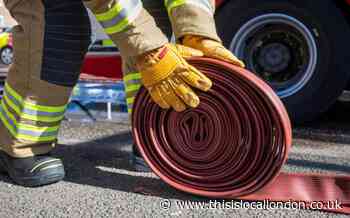 Fire damages takeaway restaurant in Pinner Road, Harrow