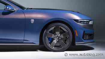 Ford Mustang Dark Horse carbon wheels add $13,990 to the coupe's price