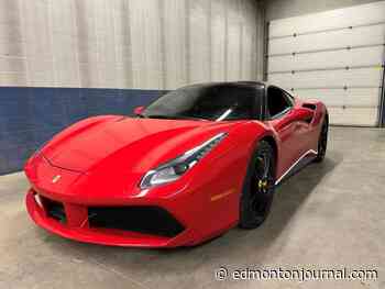 Two charged after Edmonton police seize pair of Ferraris stolen from Ontario, re-registered in Alberta