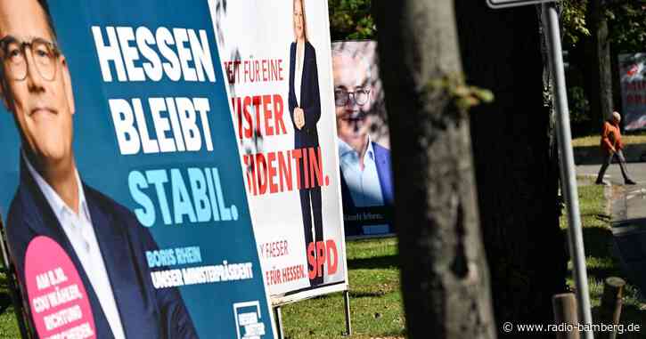 Wahlumfrage: CDU in Hessen weiter vorn, Grüne dahinter